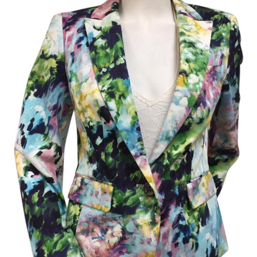 Floral blazer by Worth